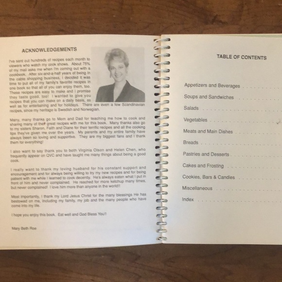 2 Mary Beth Roe Cookbooks | VINTAGE | Tons of Recipes | My Family Favori… - Picture 6 of 12